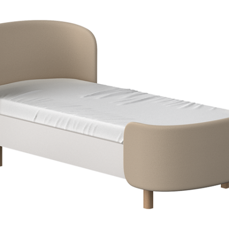 Кровать подростковая KIDI Soft размер М (бежевый)