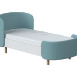 Кровать подростковая KIDI Soft размер М (бирюзовый)