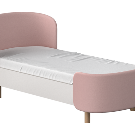 Кровать подростковая KIDI Soft размер М (розовый)