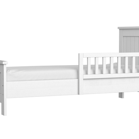 Кровать подростковая Wood (белый)