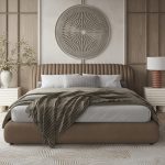Кровать с решеткой WABI SABI