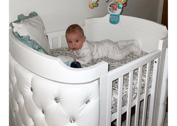 Кроватка-трансформер Elegance (белый/экокожа белая) — изображение 3