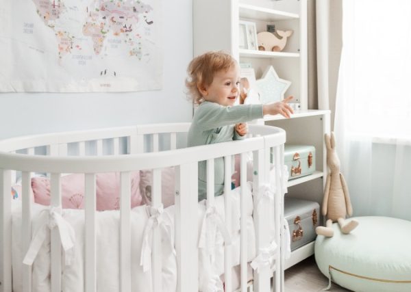 Кроватка-трансформер Ellipsebed (белый) — изображение 2