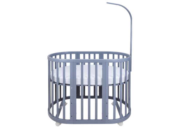 Кроватка-трансформер Ellipsebed (серый) — изображение 3