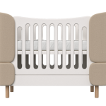 Кроватка-трансформер KIDI Soft (бежевый)