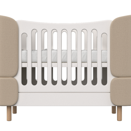 Кроватка-трансформер KIDI Soft (бежевый)