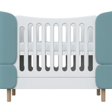 Кроватка-трансформер KIDI Soft (бирюзовый)