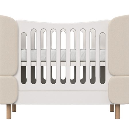 Кроватка-трансформер KIDI Soft (молочный