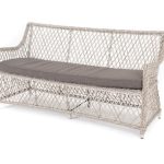 "Латте" диван двухместный из искусственного ротанга