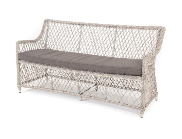 "Латте" диван двухместный из искусственного ротанга