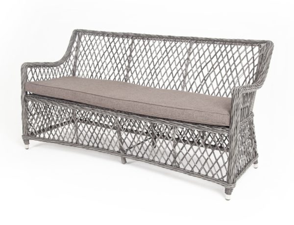 "Латте" диван двухместный из искусственного ротанга