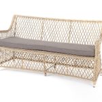 "Латте" диван двухместный из искусственного ротанга