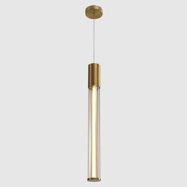 Светильник подвесной Crystal Lux LINEUP SP11W LED BRASS — изображение 3