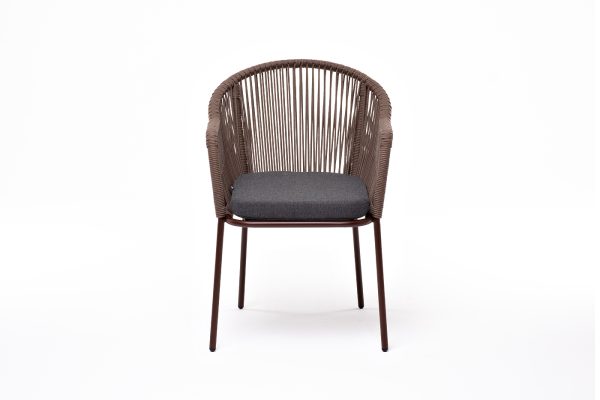 каркас из стали коричневый (RAL8016) муар