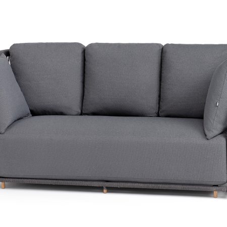 "Лугано" диван 3-местный плетеный из роупа