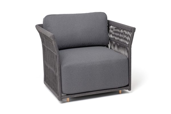 роуп темно-серый круглый