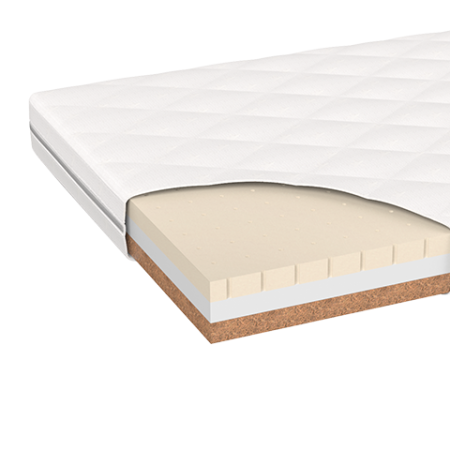 Матрас для кроватки 60*120 см кокос/форплит/латекс 9 см
