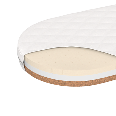 Матрас для кроватки Ellipsebed кокос/форплит/латекс 9 см