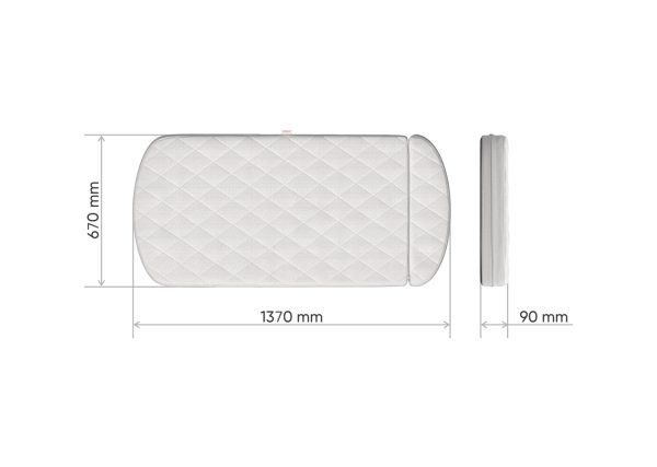 matras-dlja-krovatki-kidi-soft-kokosforplit-9-sm-2 Матрас для кроватки KIDI Soft кокос/форплит 9 см — изображение 3