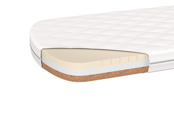 Матрас для люльки Elegance кокос/форплит/латекс 9 см — изображение 3