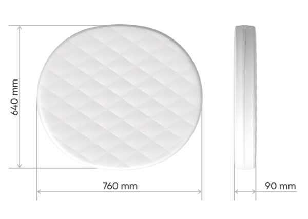 Матрас для люльки Ellipsebed форплит 9 см — изображение 3