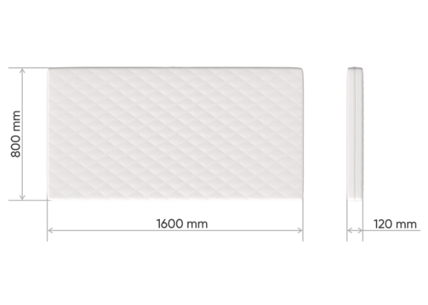 Матрас кокос/eco-foam 12 см (80*160 см) — изображение 3