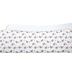 Мягкие бортики для кроватки KIDI soft "Серые овечки" (кант