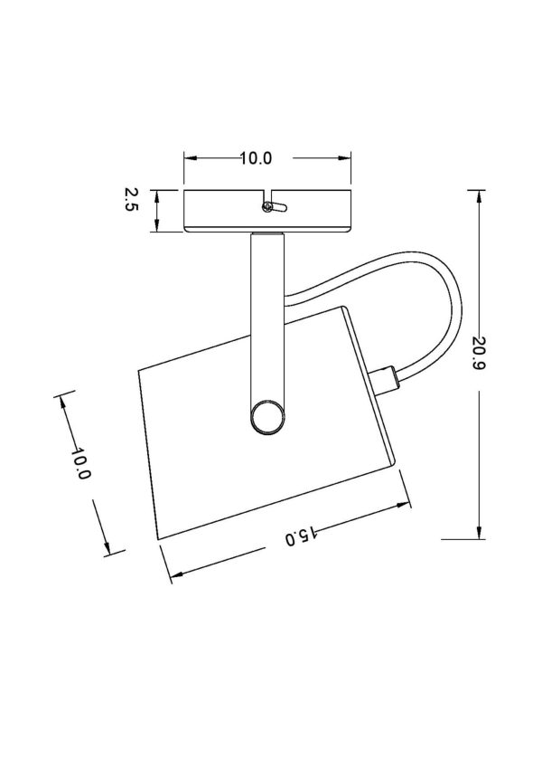 Настенный светильник (бра) Freya FR4004WL-01BBS — изображение 3
