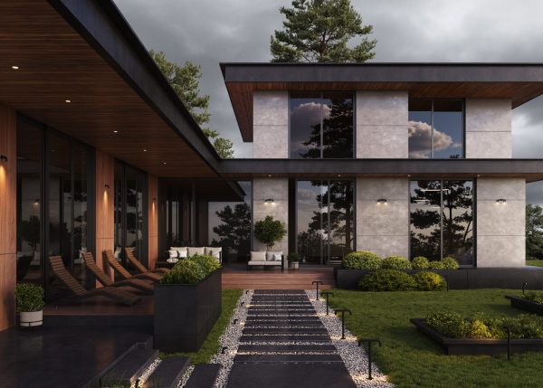 Настенный светильник (бра) Outdoor O477WL-L4GF3K — изображение 3