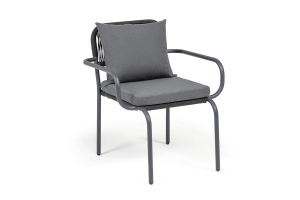 роуп темно-серый круглый