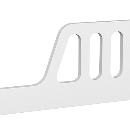 Ограничитель для кроватки Classic (белый)