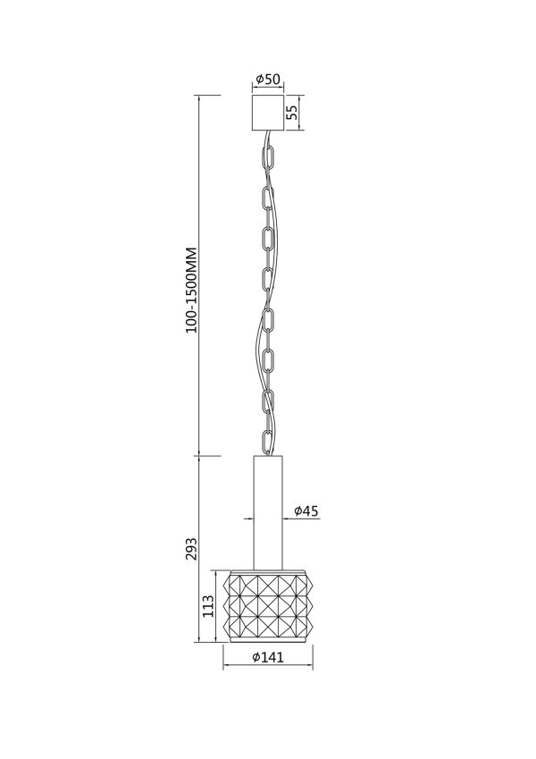 Подвесной светильник Maytoni MOD027PL-01CH — изображение 4