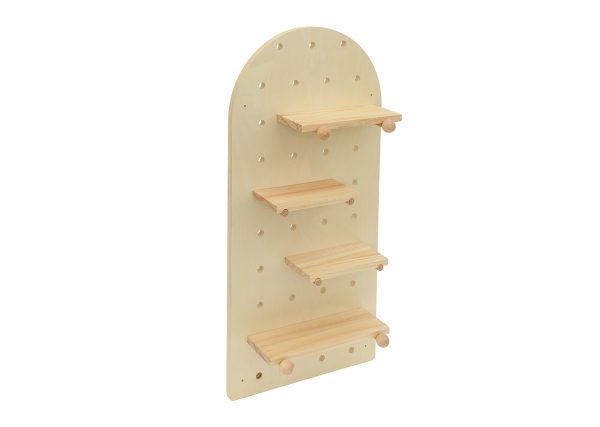 Полка настенная Shely 38х80 см (светлое дерево) — изображение 2