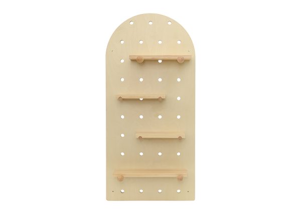 Полка настенная Shely 38х80 см (светлое дерево)