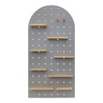 Полка настенная Shely 60х120 см (серый)