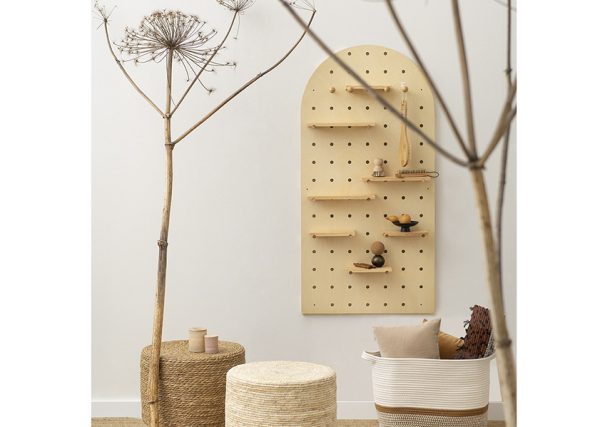 Полка настенная Shely 60х120 см (светлое дерево) — изображение 4