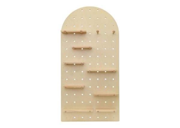 Полка настенная Shely 60х120 см (светлое дерево)