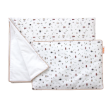 Постельное бельё в детскую кроватку «Домики» (кант