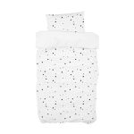 Постельное бельё в детскую кроватку (пятнышки черно-белые