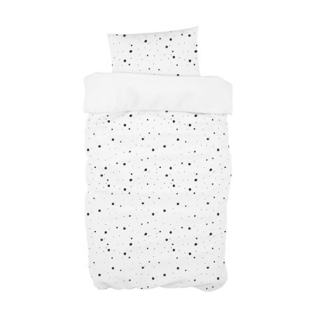 Постельное бельё в детскую кроватку (пятнышки черно-белые