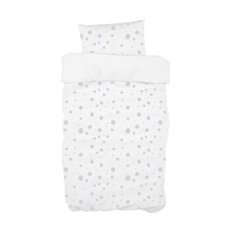 Постельное бельё в детскую кроватку (пятнышки серые