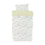 Постельное бельё в детскую кроватку «Зайчики с желудями»