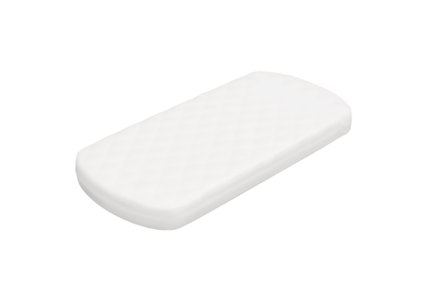 Простынь для кровати KIDI soft размер М 80*180 см (белый, сатин) — изображение 3