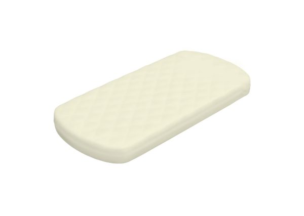 Простынь для кровати KIDI soft размер М 80*180 см (молочный, сатин) — изображение 3