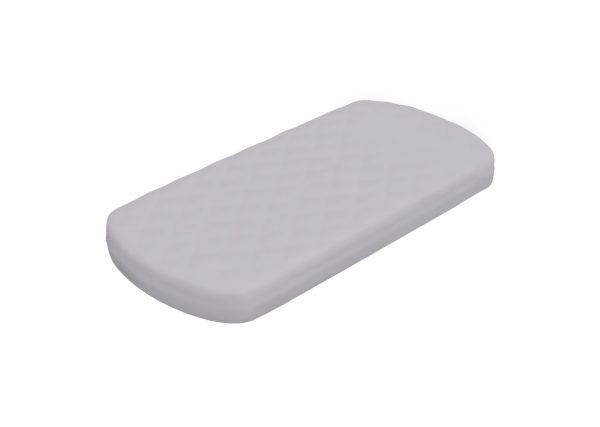 Простынь для кроватки Classic (серый, сатин) — изображение 3