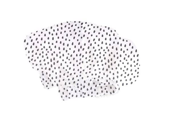 Простынь для кроватки Elegance (гуашевая крапинка