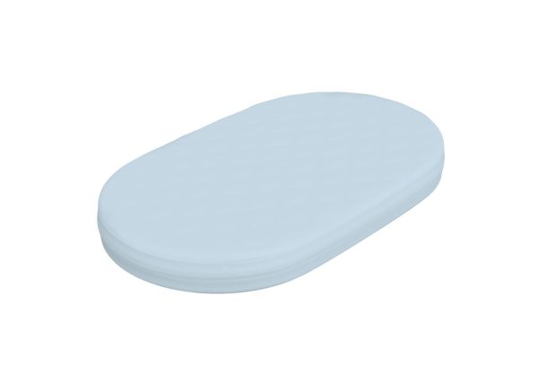 Простынь для кроватки Ellipsebed (голубой, сатин) — изображение 3