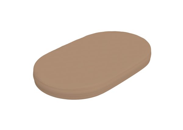 Простынь для кроватки Ellipsebed (мокко, сатин) — изображение 3