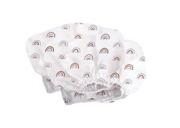 Простынь для кроватки Ellipsebed (радуги