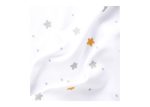 Простынь для кроватки KIDI soft от 0 до 4 лет (звёзды микс, трикотаж) — изображение 3